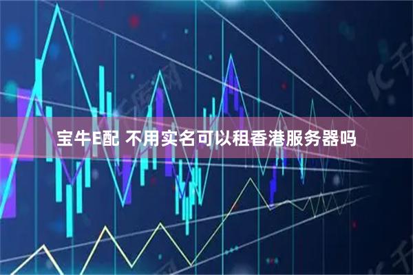 宝牛E配 不用实名可以租香港服务器吗