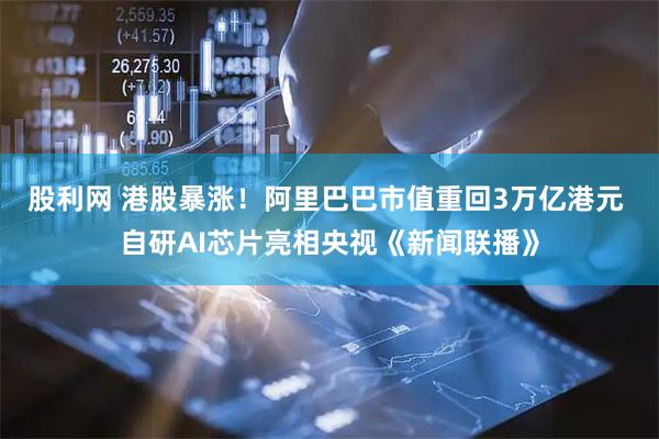 股利网 港股暴涨！阿里巴巴市值重回3万亿港元 自研AI芯片亮相央视《新闻联播》
